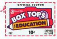 Save and Send in Box Tops